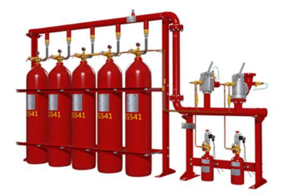 IG-541灭火系统灭火流程